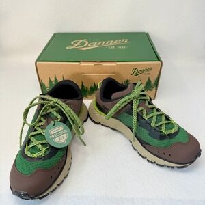 Women's Danner Trail Junction 3 Hiking Shoes Bracken Peridot Green-Size 7.5
